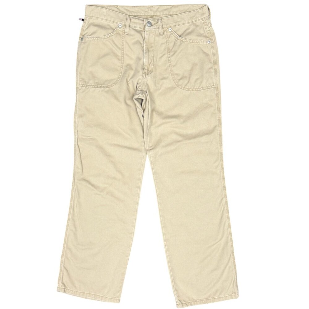 VINTAGE Women's RALPH LAUREN POLO JEANS Co. Saturday Carpenter Khaki Pants |‎ 8